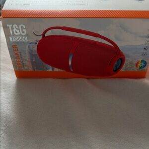 T&G TG686 Vibrant Black Bluetooth Speaker